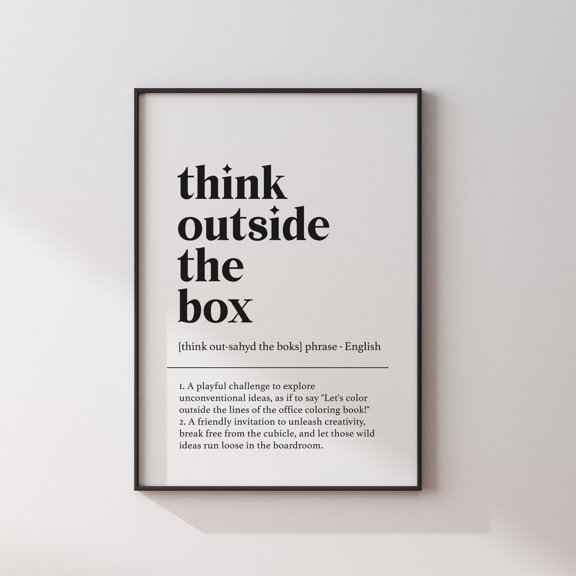 Home Office Wall Art, Work from Home, Modern Wall Art, Unframed Paper Poster 8x10in