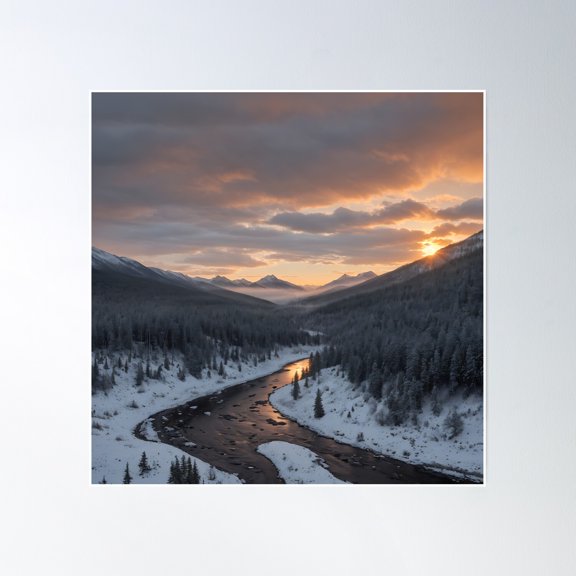 Home On The Range Poster Wall Art, Modern Wall Decor, 30x30 UNFRAMED