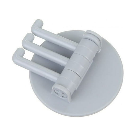 Home Organization - 2KG Adhesive Hook Rotatable Strong Bearing Stick Hook Bathroom Wall Rack Tools Hooks Hangers Holders