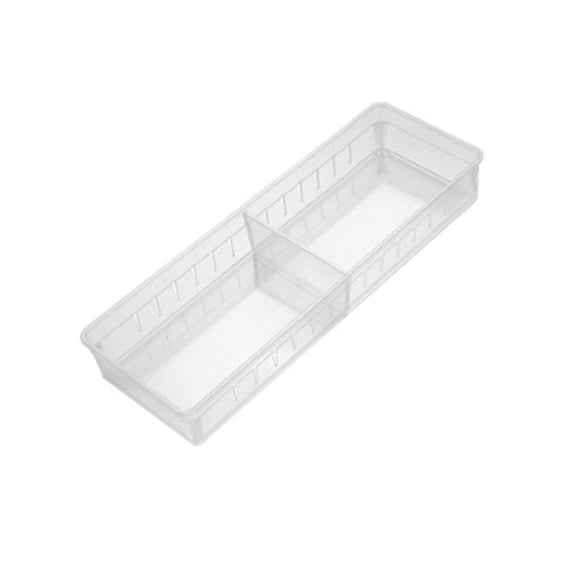 Home Organization And Storage Home Kitchen Board Divider Adjustable Storage Box Drawer Organizer Box Clear 34.8X12X5CmKitchen Organization