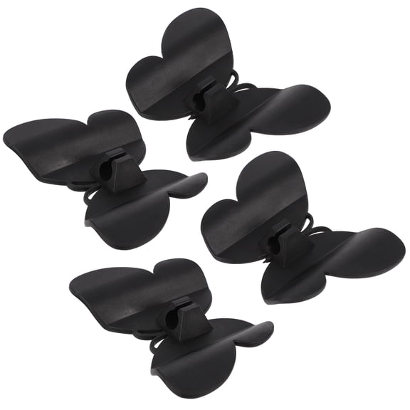 Home Organization Butterfly Winder Appliance Cord Organizer Stick Holder Wire Clips Electrical Plastic 4 Pcs