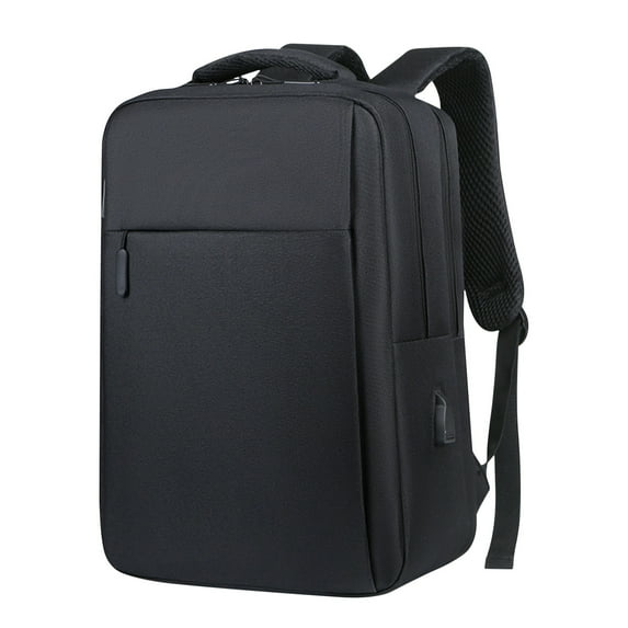 Home Organization - Double Layer Travel Backpack Student School Bag With Laptop Compartment Business Work Casual Computer Backpack With USB Charging/Headphone Port Storage Trunks & Bag