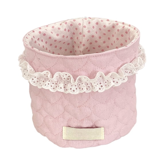 Home Organization, Fabric Storage Baskets Desktop Storage Baskets Cylindrical Snack And Miscellaneous Item Baskets Multi-purpose Storage Baskets Home Decorate, Family Gifts