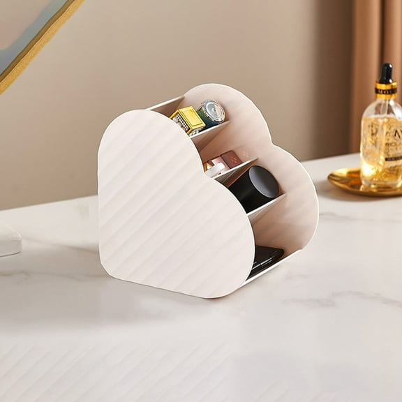 Home Organization - Makeup Organizer, Compact Desktop Skincares Display Case,Spaces Eyeshadow Pallet Cosmetics Storage For Bathroom Countertop And Bedroom Vanity Dresser Storage