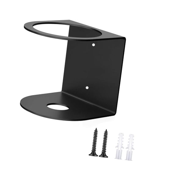 Home Organization Single Hole Sprayer Bottle Holder Quick Install Storage Rack
