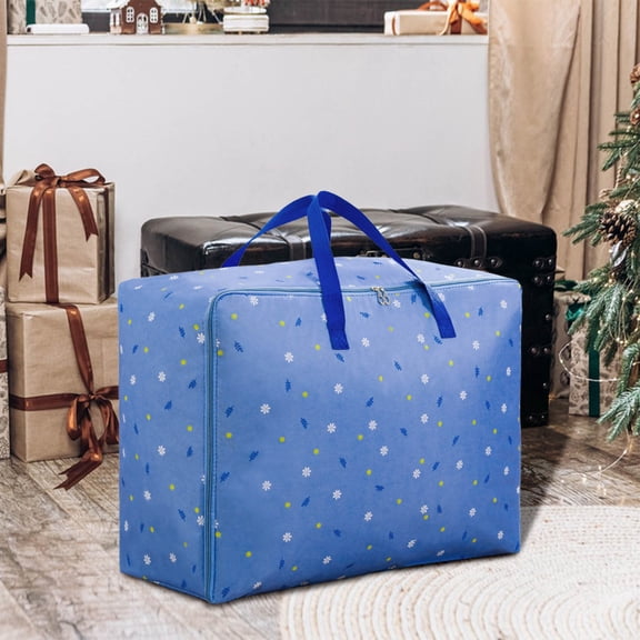 Home Organization - Travel Storage Bag Moving Bag Large Capacity Non-woven Quilt Bag Portable Duffel Bag Practical Storage Trunks & Bag