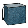 thumbnail image 1 of Home Organizer Foldable Fabric Storage Bin With Handle Glittery Background, 1 of 7