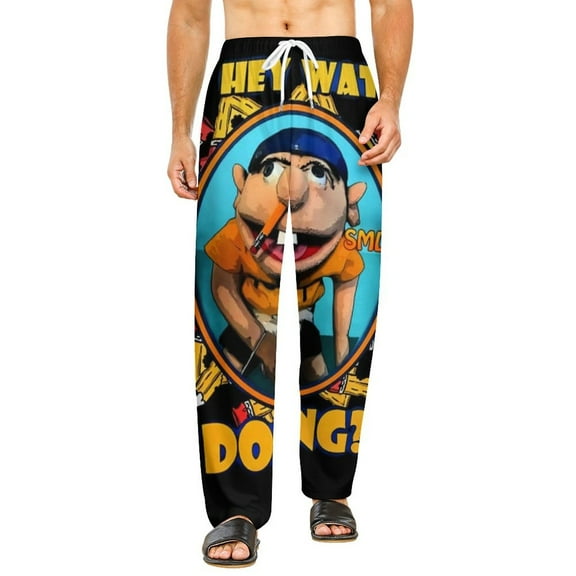 Home Pajamas Jeffy Unisex Soft And Comfortable Pajama Pants For Mens Womens Nightgown