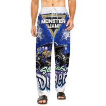 Home Pajamas Monster-Jam Unisex Soft And Comfortable Pajama Pants For Mens Womens Nightgown