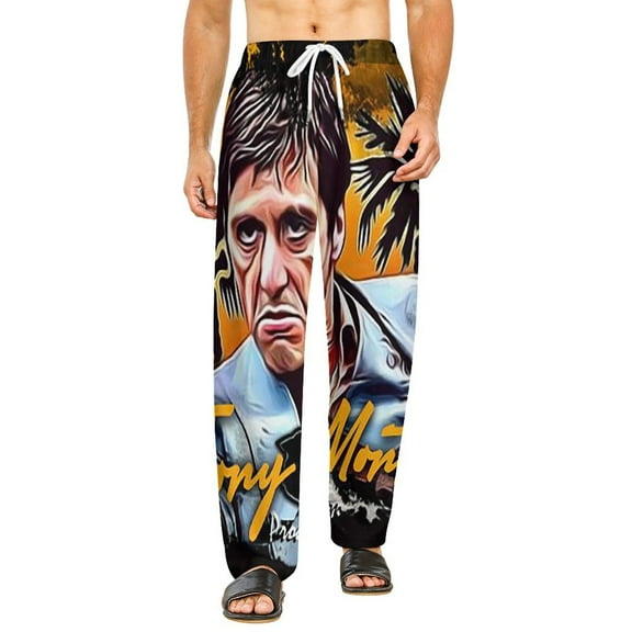 Home Pajamas Scarface Unisex Soft And Comfortable Pajama Pants For Mens Womens Nightgown