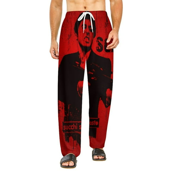 Home Pajamas Scarface Unisex Soft And Comfortable Pajama Pants For Mens Womens Nightgown
