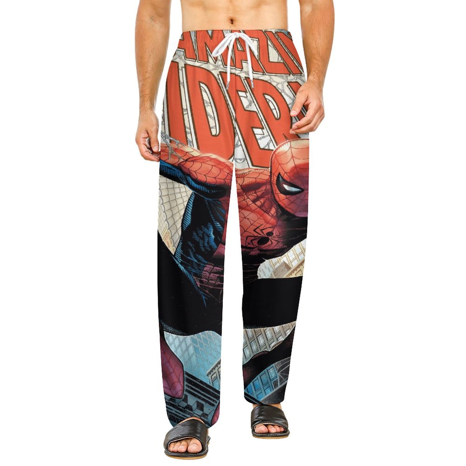 Home Pajamas Spider-Man Unisex Soft And Comfortable Pajama Pants For ...