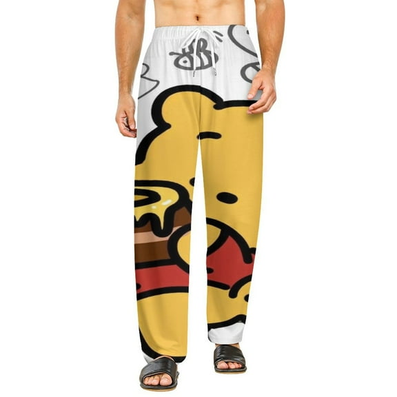 Home Pajamas Winnie The Pooh Unisex Soft And Comfortable Pajama Pants For Mens Womens Nightgown