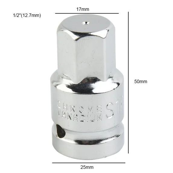 Home Park Socket Wrench Head Hand Tools Highly Matched Chrome Vanadium Steel