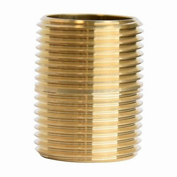3/4 in. MPT Brass Close Nipple