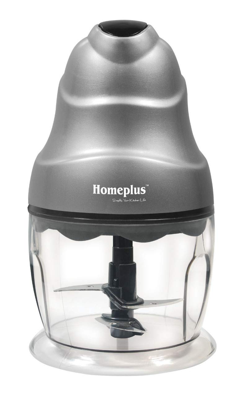 home-plus-250-watts-double-blade-electric-vegetable-chopper-silver