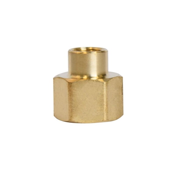 3/8 in. FPT X 1/8 in. D FPT Brass Coupling