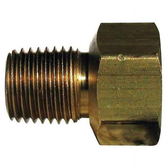 Home Plus 4016663 0.31 in. Flare x 0.25 in. Male Brass Inverted Flare Adapter - Pack of 5