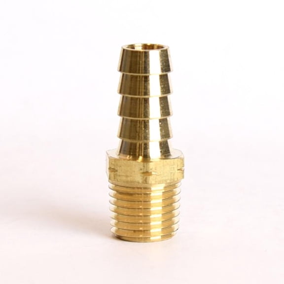 Home Plus 4017141 0.38 x 0.25 in. Brass Adapter, Gold - Pack of 5