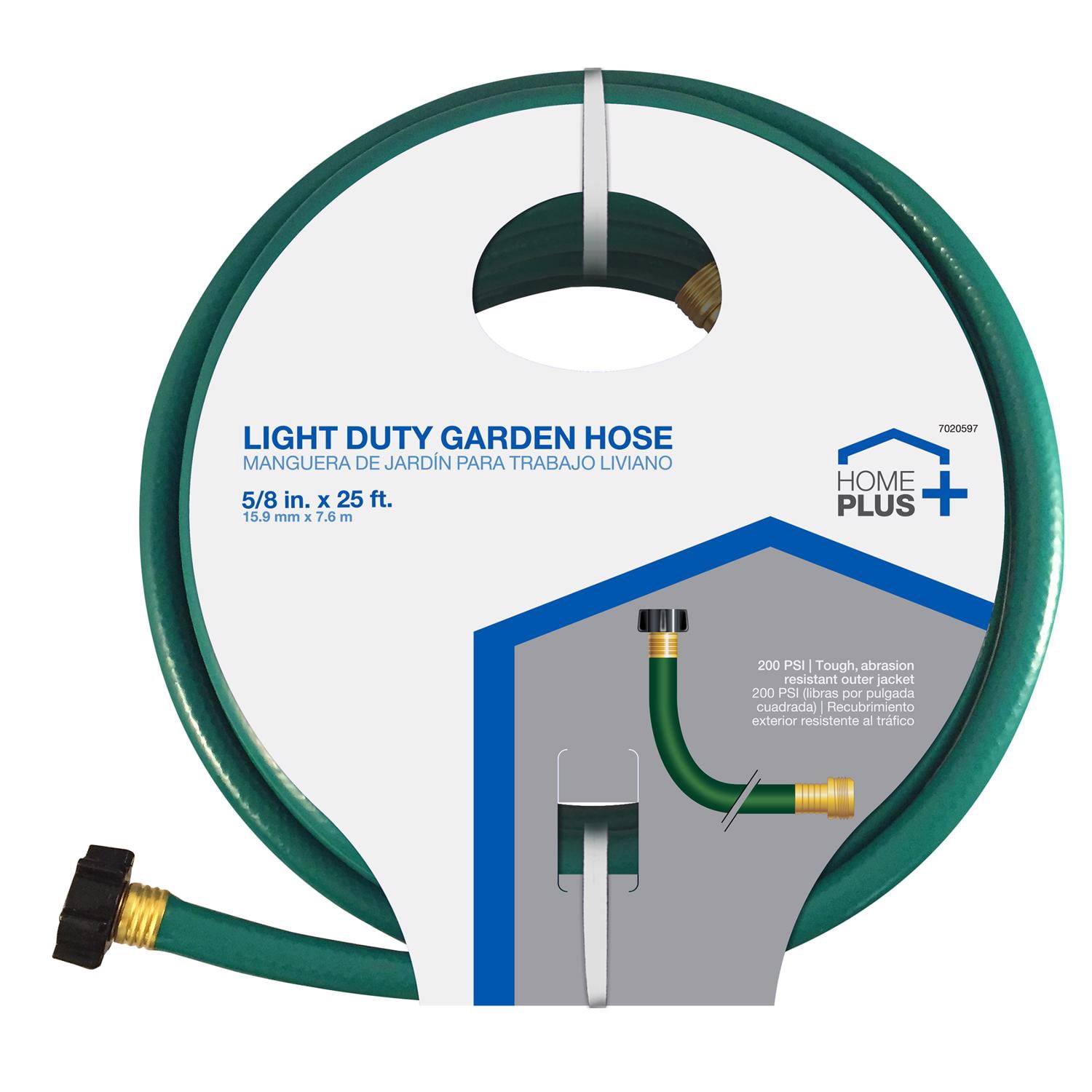 Home Plus AC1615025 0.62 x 25 ft. Light Duty Garden Hose