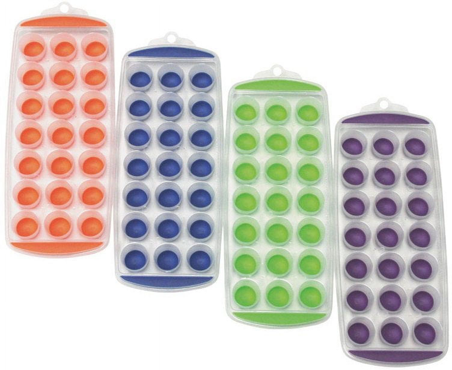 Home Plus Assorted Colors Plastic Ice Cube Trays - image 1 of 2