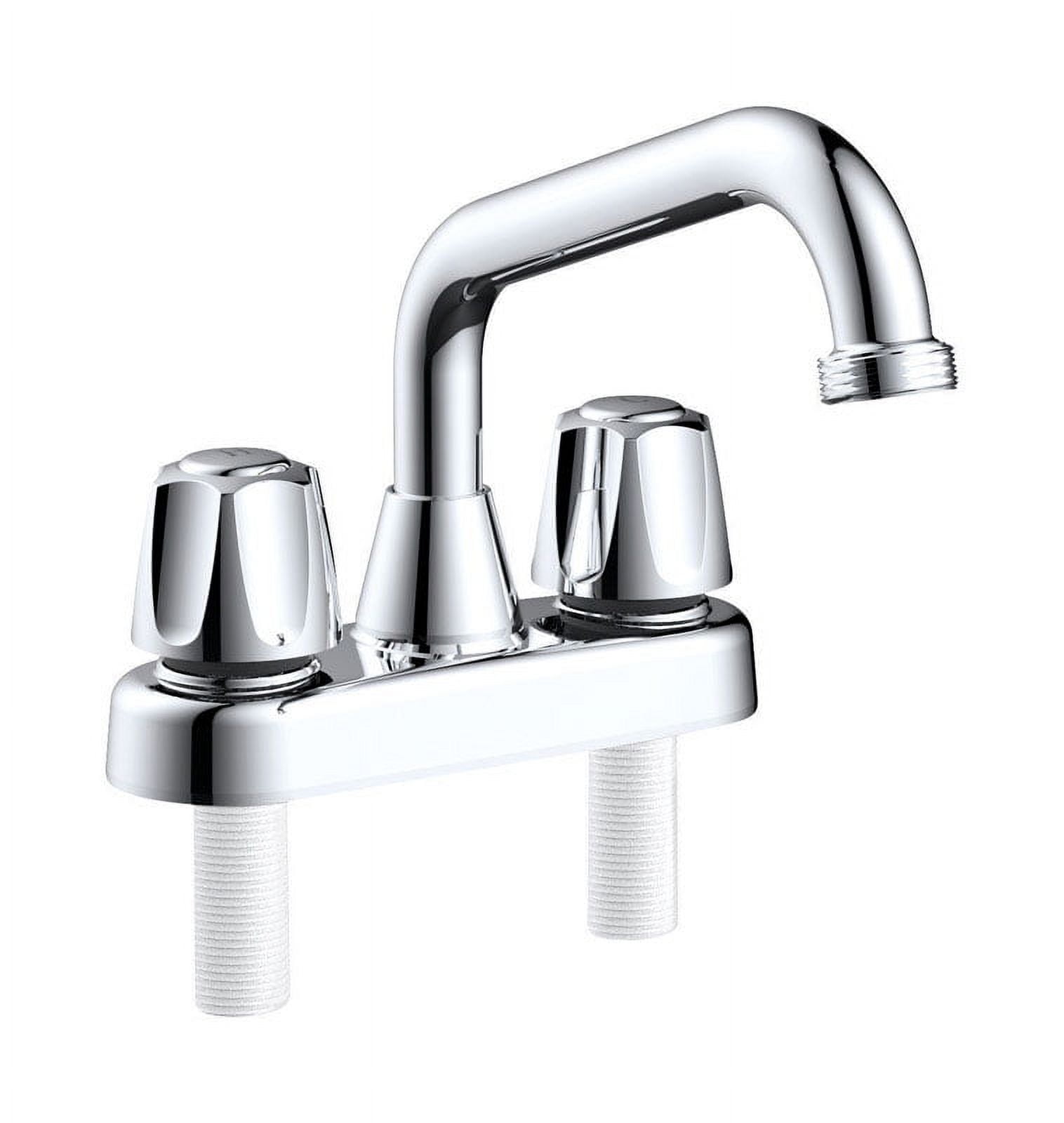 Home Plus Classic Two Handle Laundry/Utility Faucet, Chrome