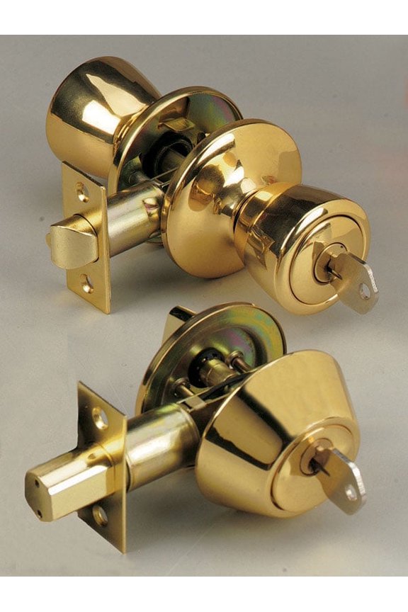 LA2140 Apex Tulip Style Entry Lock & Single Cylinder Deadbolt