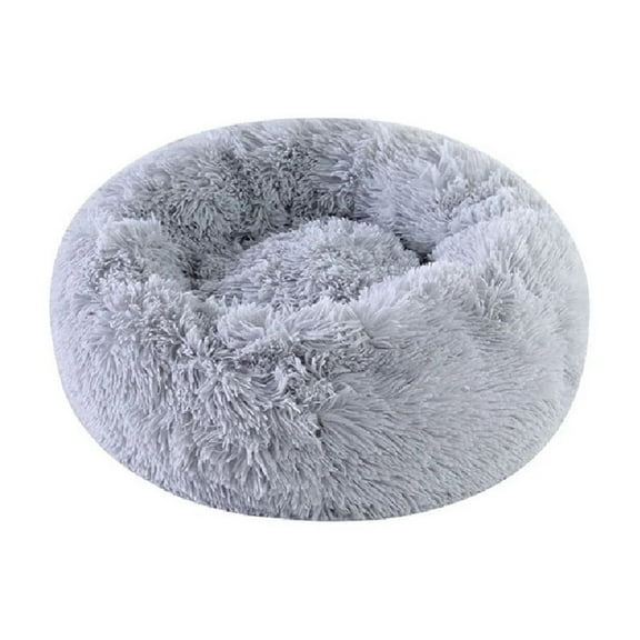 Home Plush Pet Nest Winter Cat Nest Dog Nest Warm Detachable and Washable Round Cat Nest Pet Bed Seasonal Universal Decoration