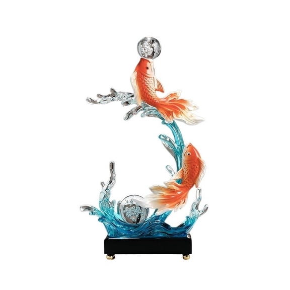 Home Porch TV Cabinet Art Decorations Creative Light Luxury Resin Ornaments