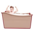 thumbnail image 1 of Home Portable Bathtub,Foldable Mini Bathtub for Children,Kids Folding Water Tub Sauna Spa Soaking Bath Bathtub Collapsible Bathtub -39.63gal, 1 of 12