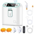 thumbnail image 1 of Home Portable Flow Concentrator –2-9L Adjustable, with Mask & Complete Accessories, HD Touchscreen, Ideal for Home, Car & Travel, 1 of 5