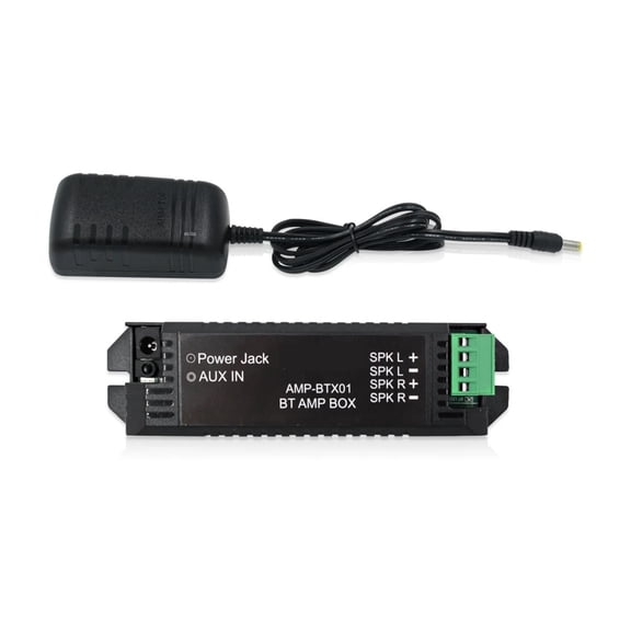 Home Power Amplifiers & Aux Mini Amplifier For Bathroom Ceiling Music Speakers With Power Adapter DC 12V 3A