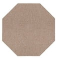thumbnail image 1 of Home Queen Color World Collection Indoor Outdoor Area Rug Beige - 2' Octagon, 1 of 5
