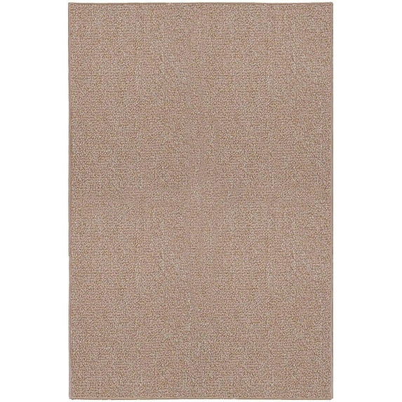 Home Queen Color World Collection Indoor Outdoor Area Rug Beige - 3' x 5'