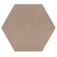 thumbnail image 1 of Home Queen Color World Collection Indoor Outdoor Area Rug Beige - 7' Hexagon, 1 of 4
