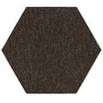 thumbnail image 1 of Home Queen Color World Collection Indoor Outdoor Area Rug Chocolate - 2' Hexagon, 1 of 4