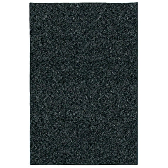 Home Queen Color World Collection Indoor Outdoor Area Rug Dark Green - 4' x 6'