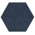 thumbnail image 1 of Home Queen Color World Collection Indoor Outdoor Area Rug Petrol Blue - 12' Hexagon, 1 of 4