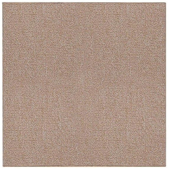Home Queen Color World Collection Pet Friendly Indoor Outdoor Area Rug Beige - 4' Square