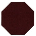 thumbnail image 1 of Home Queen Color World Collection Pet Friendly Indoor Outdoor Area Rug Burgundy - 7' Octagon, 1 of 5