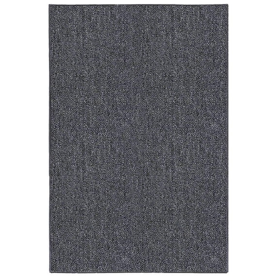 Home Queen Color World Collection Pet Friendly Indoor Outdoor Area Rug Grey - 2' x 12'