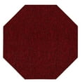 thumbnail image 1 of Home Queen Color World Collection Pet Friendly Indoor Outdoor Area Rug Red - 2' Octagon, 1 of 5