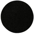 thumbnail image 1 of Home Queen Color World Collection Way Solid Color Area Rugs Black - 8' Round, 1 of 3