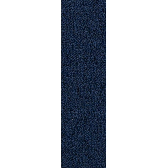 Home Queen Indoor&Nbsp;Outdoor Commercial&Nbsp;Runner Area Rug Navy - 2'6" x 20'