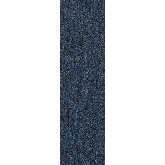 Home Queen Indoor&Nbsp;Outdoor Commercial&Nbsp;Runner Area Rug Petrol Blue - 2' x 4'