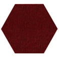 thumbnail image 1 of Home Queen Indoor Outdoor Commercial Hexagon Shape Area Rug Red - 7' Hexagon, 1 of 4