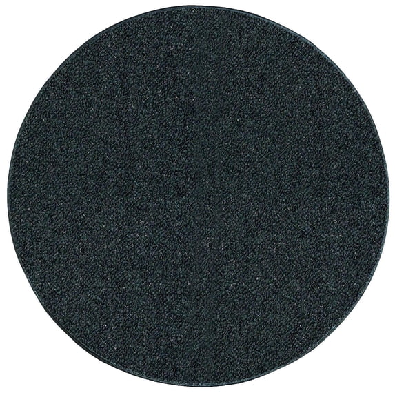 Home Queen Indoor Outdoor Commercial Round Shape Area Rug Dark Green - 5' Round