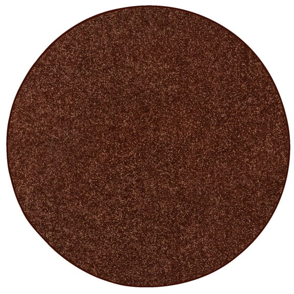 Home Queen Kids Favourite Area Rugs Chocolate - 2' Round