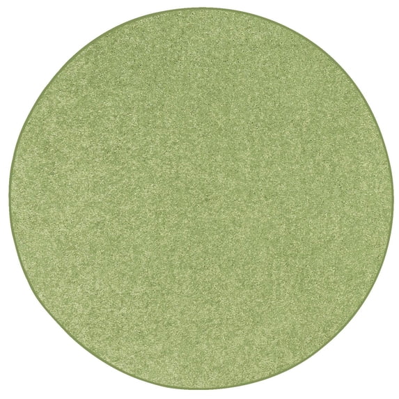 Home Queen Kids Favourite Area Rugs Lime Green - 3' Round