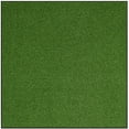 thumbnail image 1 of Home Queen Outdoor Green Gras Artificial Turf Area Rugs with Heavy Duty Non Slip Backing Premium Oasis Green - 5' x 5', 1 of 3